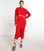 юбка Patrizia Pepe - красный(8G0281 K037)