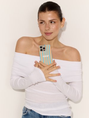 Чехол CIAO (желто-бирюзовый) для iPhone