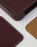 Набор квадратных костеров для бокалов Merlot | 6 шт