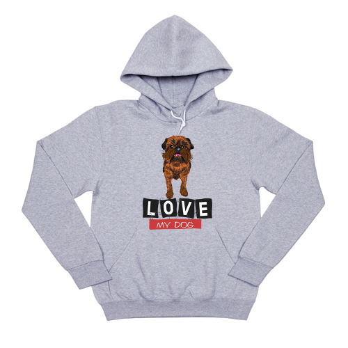 Толстовка "Люблю своего Гриффона"