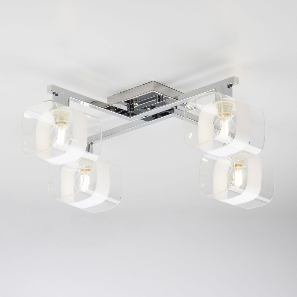 Citilux Вирта CL139141 Люстра потолочная Хром