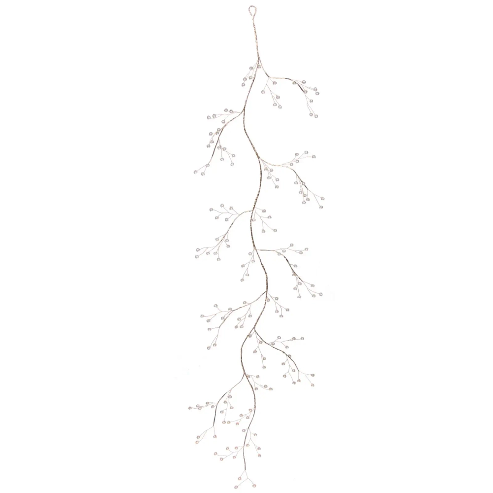 Ветка декоративная «Жемчужное сияние» 100 см, Белый