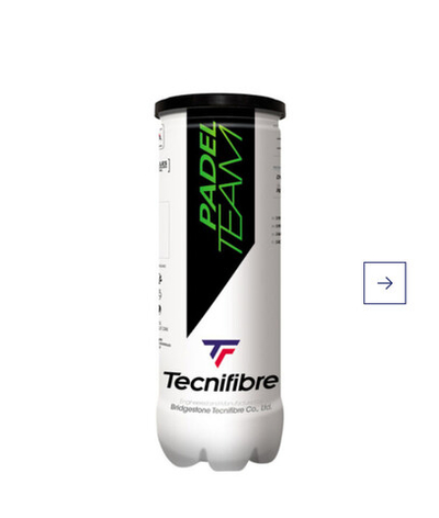 Мячи для Падел, Tecnifibre, PADEL TEAM (3 balls), 3шт