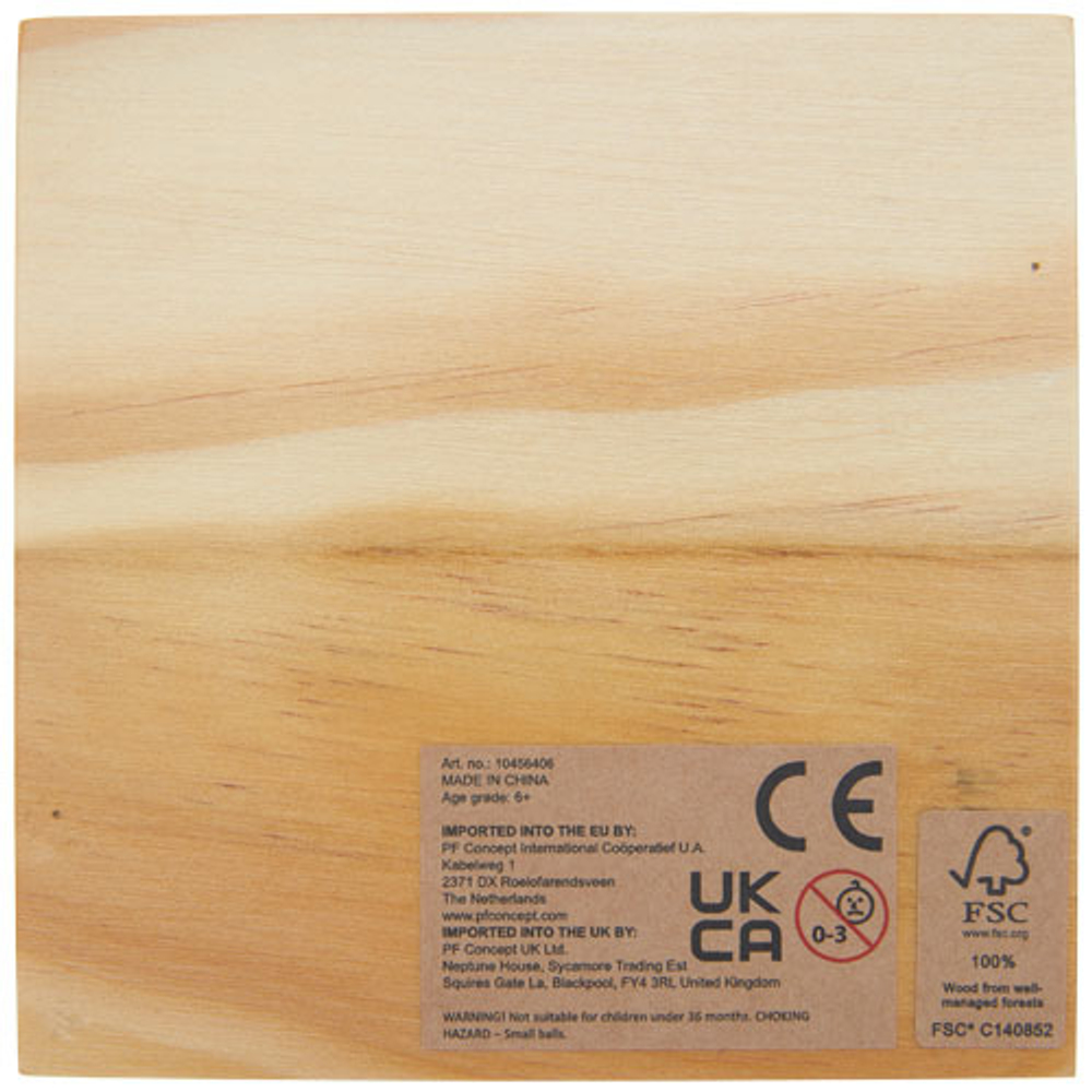 Деревянная игра в крестики-нолики Strobus