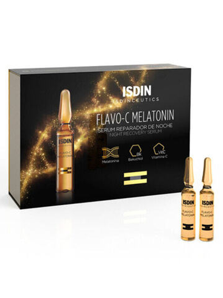 Ночная восстанавливающая сыворка Melatonin Isdin Isdinceutics C (30 uds) 2 ml