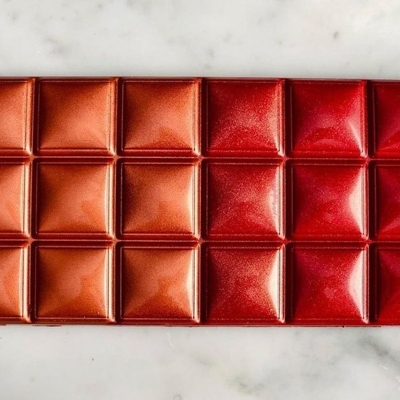 308 | Форма для шоколадных плиток &quot;Квадратики&quot; (275х175 мм)