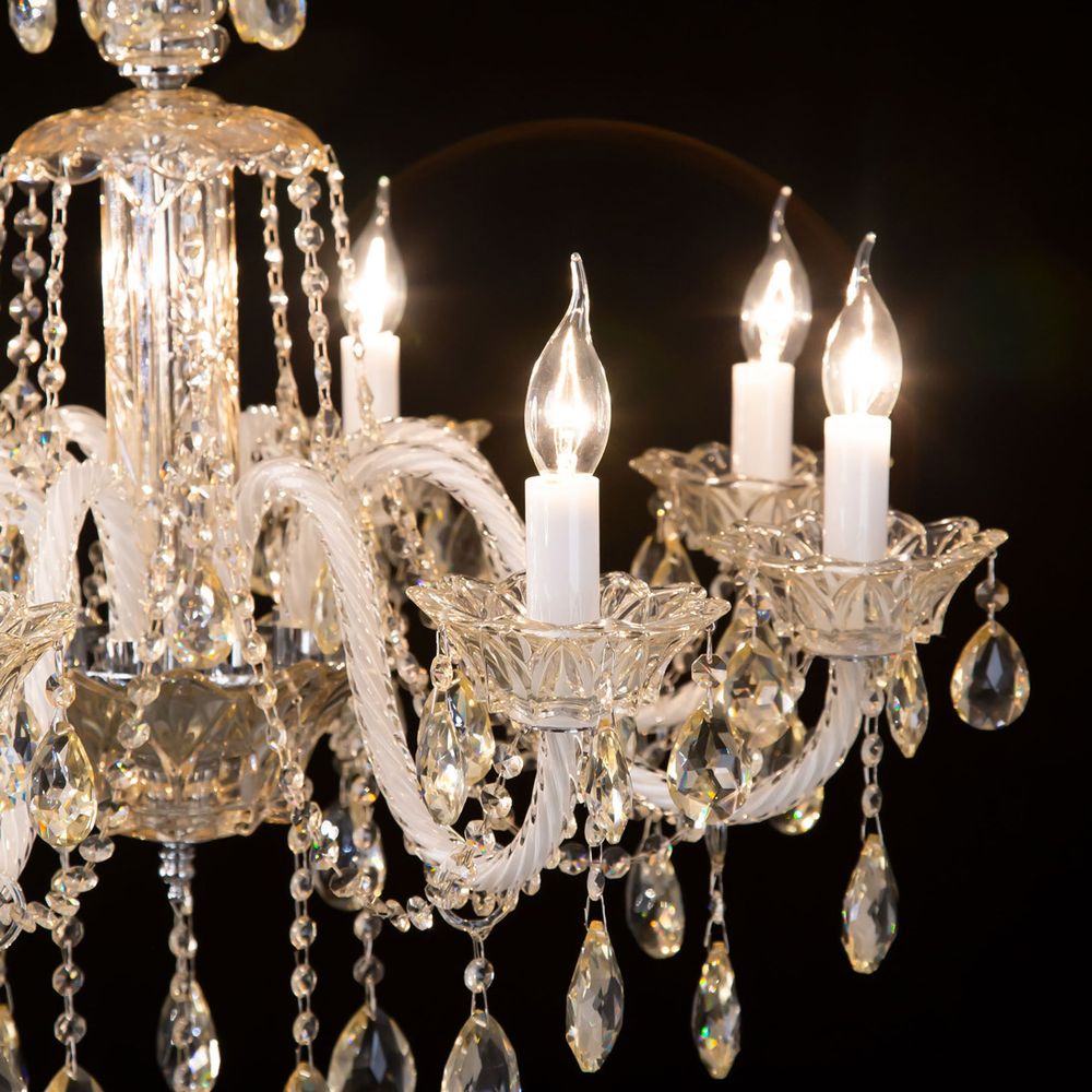 Citilux Одри CL350181 Люстра хрустальная подвесная