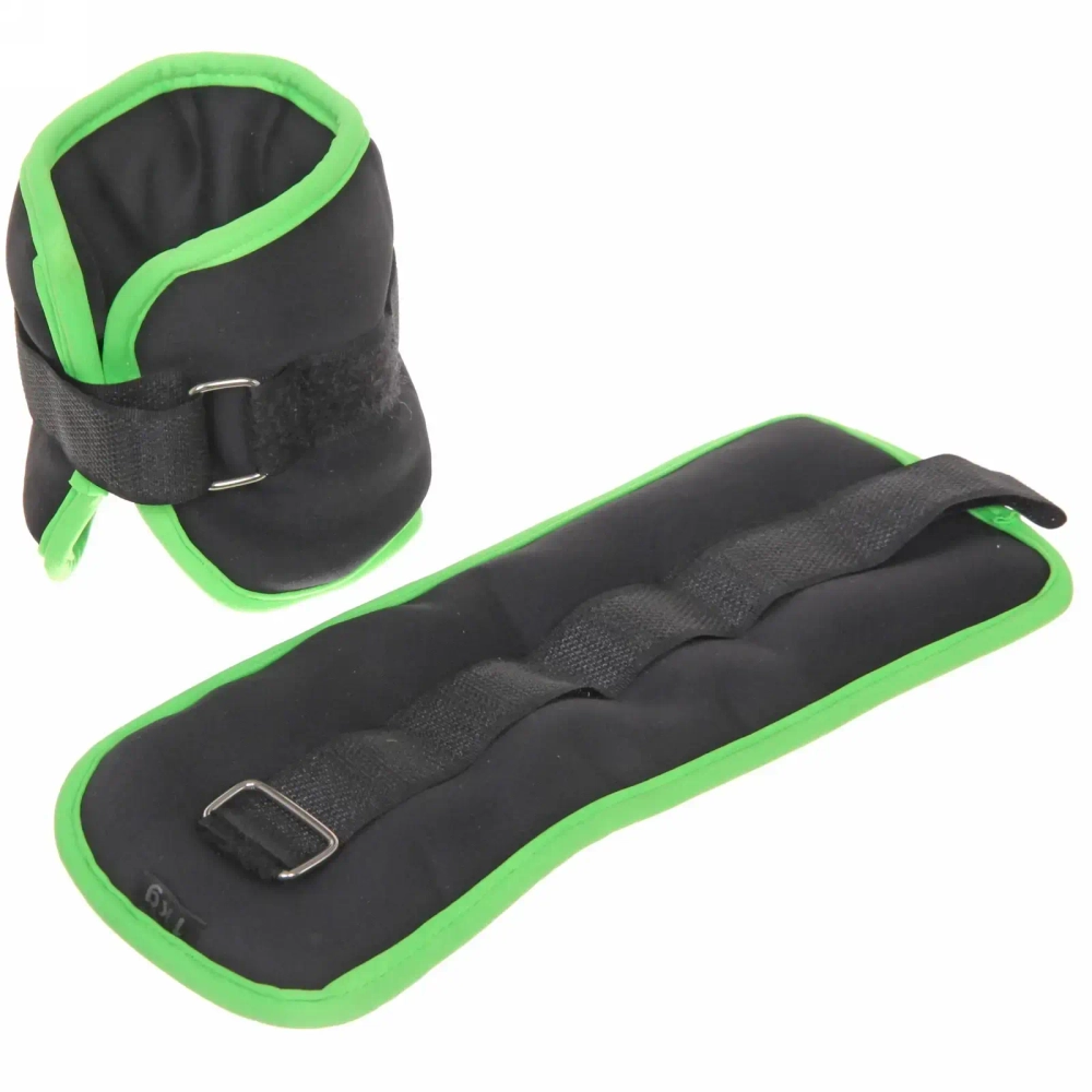 Утяжелители для рук и ног «Sportage» 1 кг ( 2 шт по 0,5 кг), в ассортименте