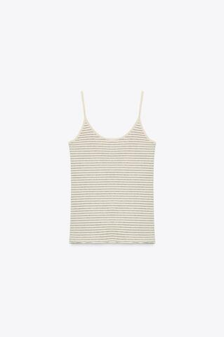 ZARA ФУТБОЛКА В ПОЛОСКУ В СТИЛЕ РУСТИК, ПОЛОСКИ
