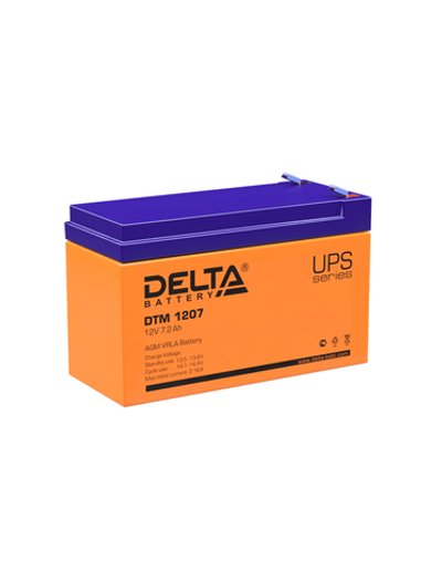 Delta Аккумуляторная батарея для ИБП DTM 1207 (12V/7.2Ah)