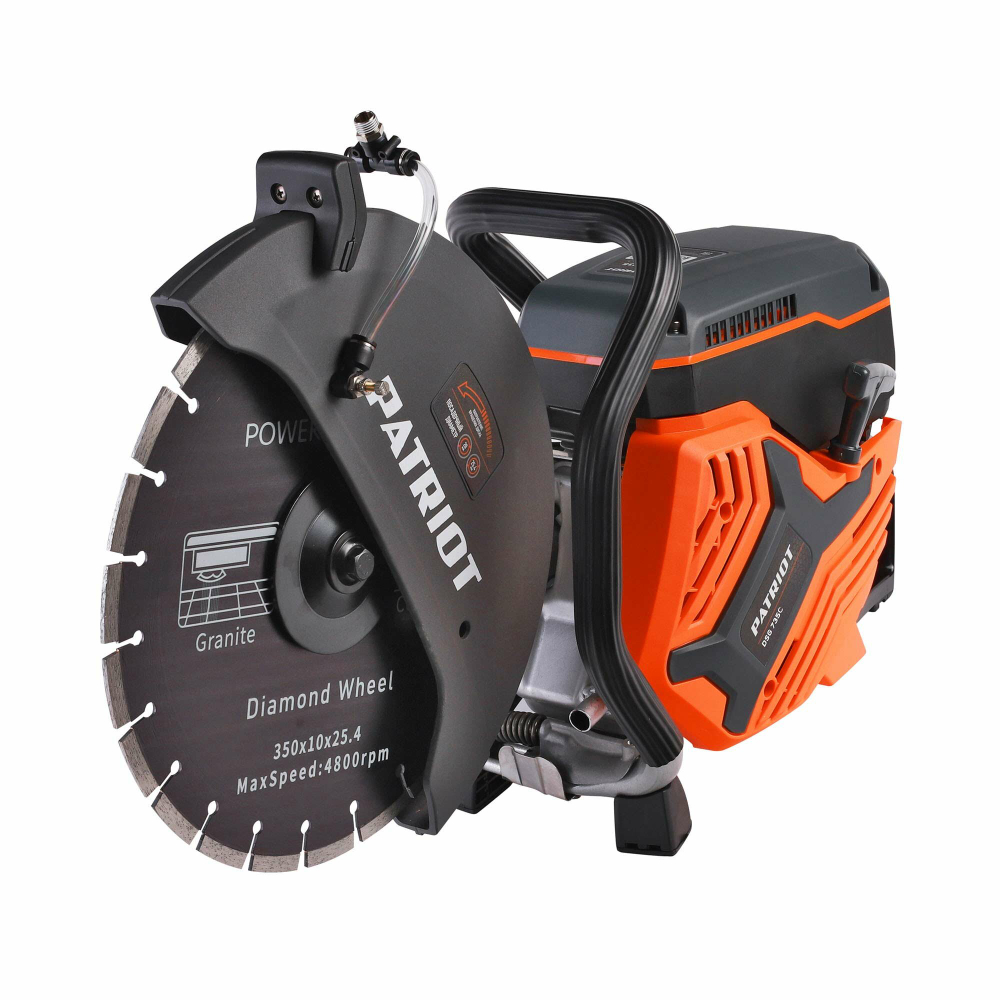 Бензорез Patriot DSG 735С, 75сс, 4.8 л. с, 350 мм, кейс 595102230