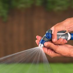 GWHM20-040 GREEN APPLE Пистолет-распылитель, пластик, регулируемая латунная форсунка, 3 режима