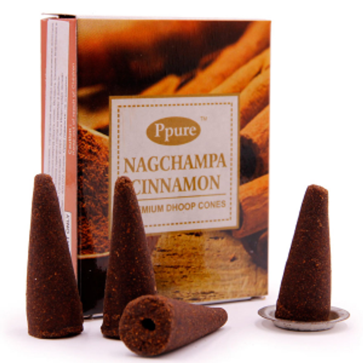 Ppure Cinnamon Благовоние-конус Корица, Пуля (стелющиеся), 10 шт
