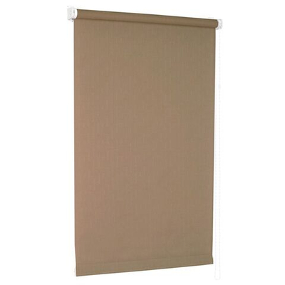 Рулонная штора Лен, 160х81 см, шир.крепл. 85 см, какао, СРШ-01МЭ-2439
