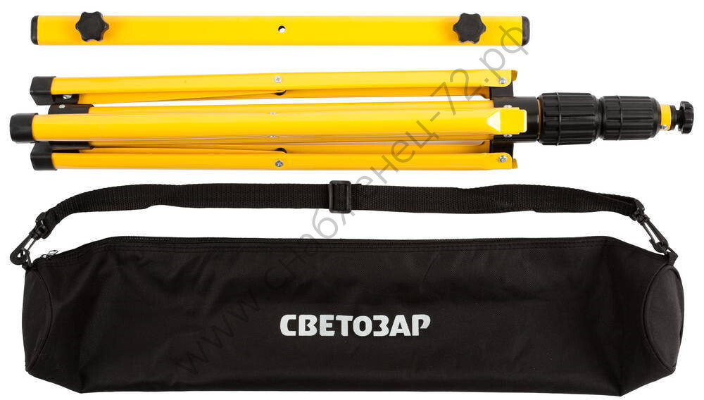 65-160 1.6м Телескопический штатив для 2х прожекторов в сумке MAX Stable (56922-B)