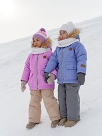 Парка зимняя на меху "Лаванда"