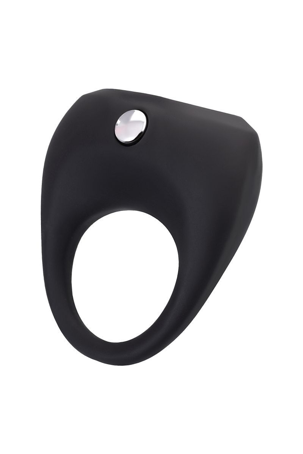 Черное эрекционное виброкольцо Erotist Cosm (Цвет: черный)