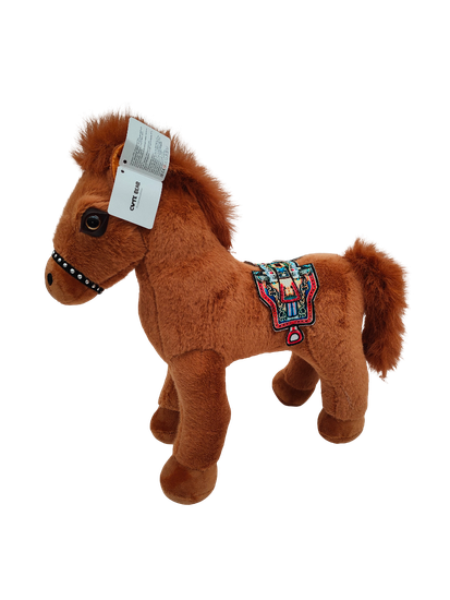 Мягкая игрушка Лошадка в ассорт. 35х35см