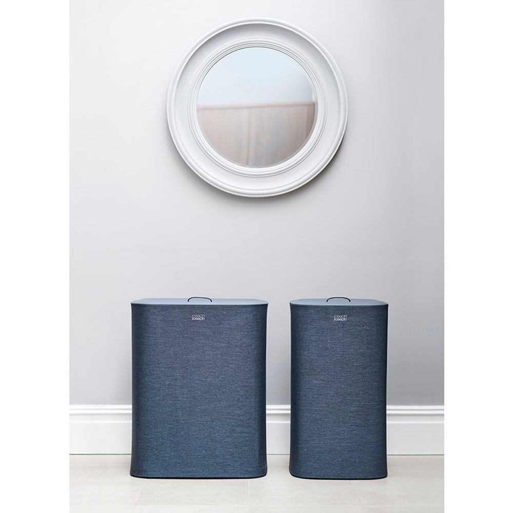 Корзина для белья tota™, 90 л, черная
