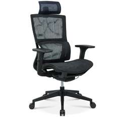 Кресло офисное Норден / Метод / Metod  / черный пластик / черная сетка / черная сетка