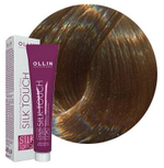 OLLIN SILK TOUCH 8/0 светло-русый 60мл Безаммиачный стойкий краситель для волос