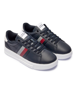 Кожаные кроссовки supercup Tommy Hilfiger - темно-синий(FM0FM05129)