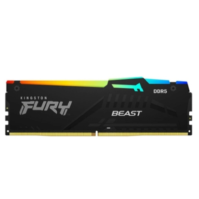 Оперативная память Kingston 8GB 6000MT/s DDR5 CL36 DIMM FURY Beast RGB EXPO KF560C36BBEA-8