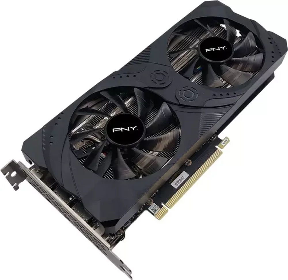 Видеокарта PNY RTX 3060 Ti 8GB UPRISING Dual Fan (LHR) (VCG3060T8LDFMPB) 8 ГБ, GDDR6, 256 бит, 1410 МГц, 1665 МГц, HDMI, DisplayPort