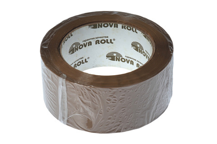 Клейкая лента 48ммх120м Нова Ролл темная