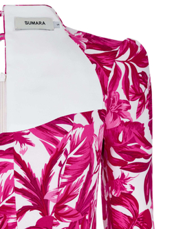 Корсетное платье с басками на бедрах