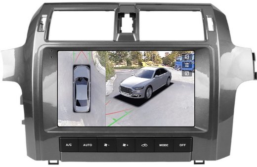 Магнитола для Lexus GX460 2013-2019 (Mark Levinson и 360) - Teyes CC3-2K-360 на Android 10, 2K QLED, 6Гб+128Гб, CarPlay, 4G SIM-слот, 4 камеры в комплекте