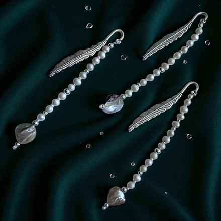 Книжная закладка. Тайны Посейдона. Жемчуг