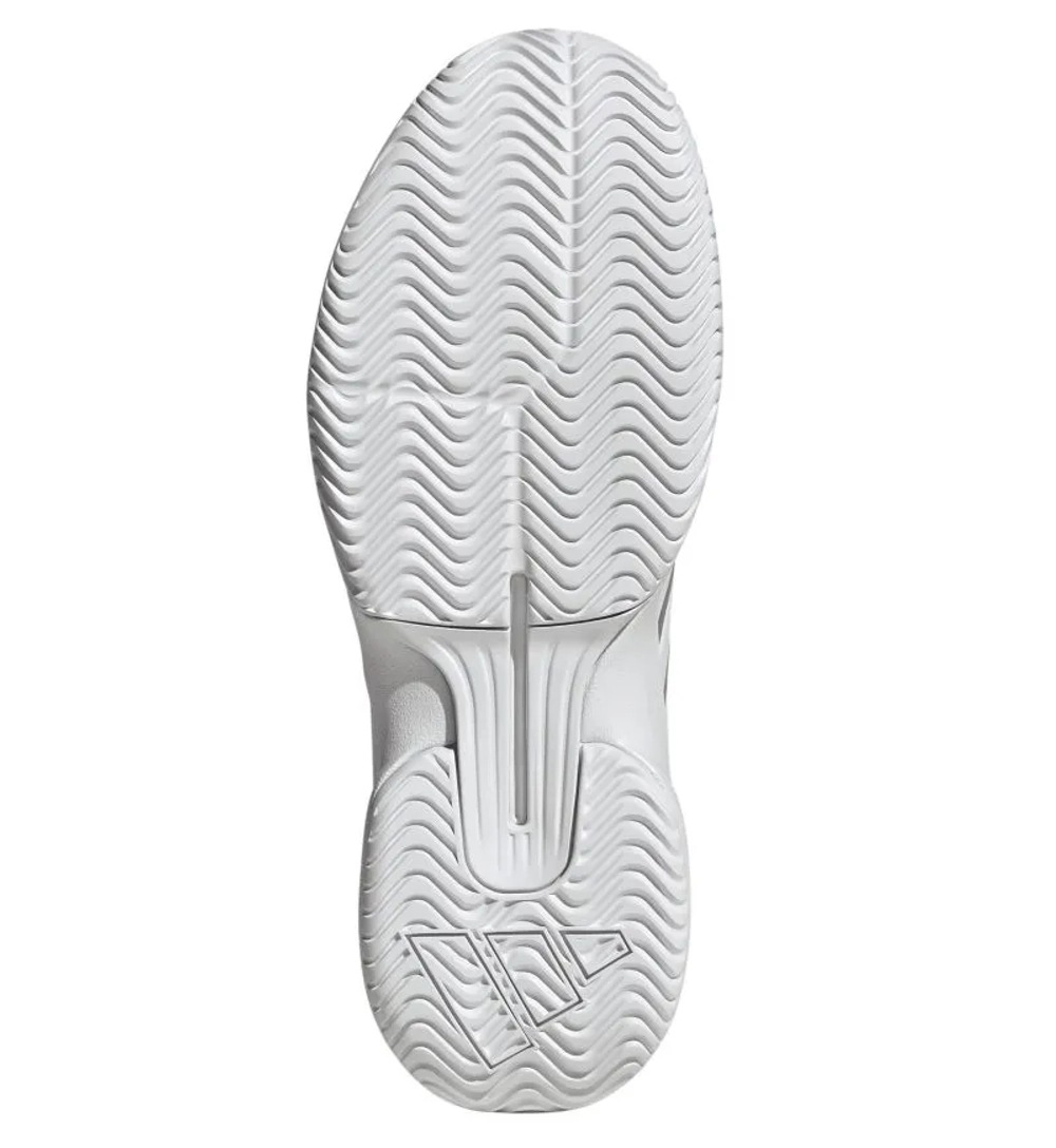 Мужские кроссовки теннисные Adidas GameCourt 3 M Wide - dark blue/cloud white/core black