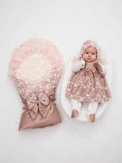 Конверт на выписку новорожденного весна