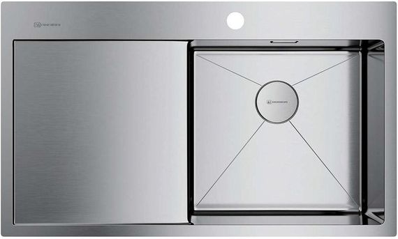 Мойка Akisame 86-IN-R нерж.сталь/нержавеющая сталь(арт.4993763)