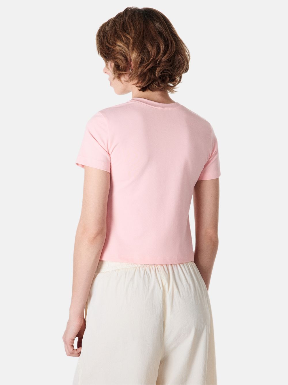 Футболка укороченная "Розовая" женская