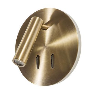 Настенный светодиодный светильник CLT 223W BZ бронза Crystal Lux