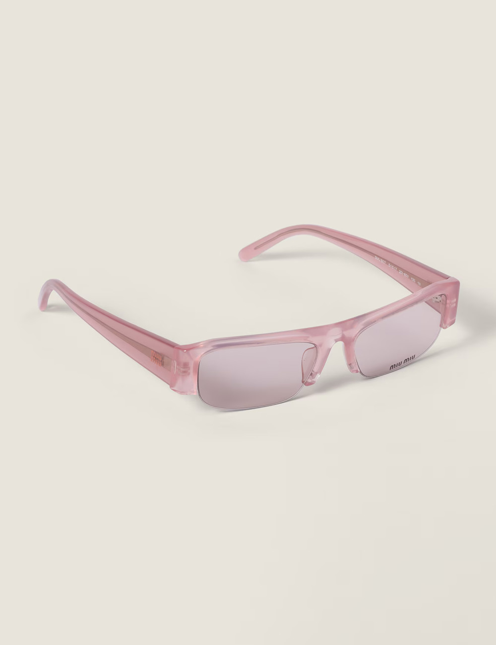 Солнцезащитные очки Miu Miu Vedette Light pink lenses