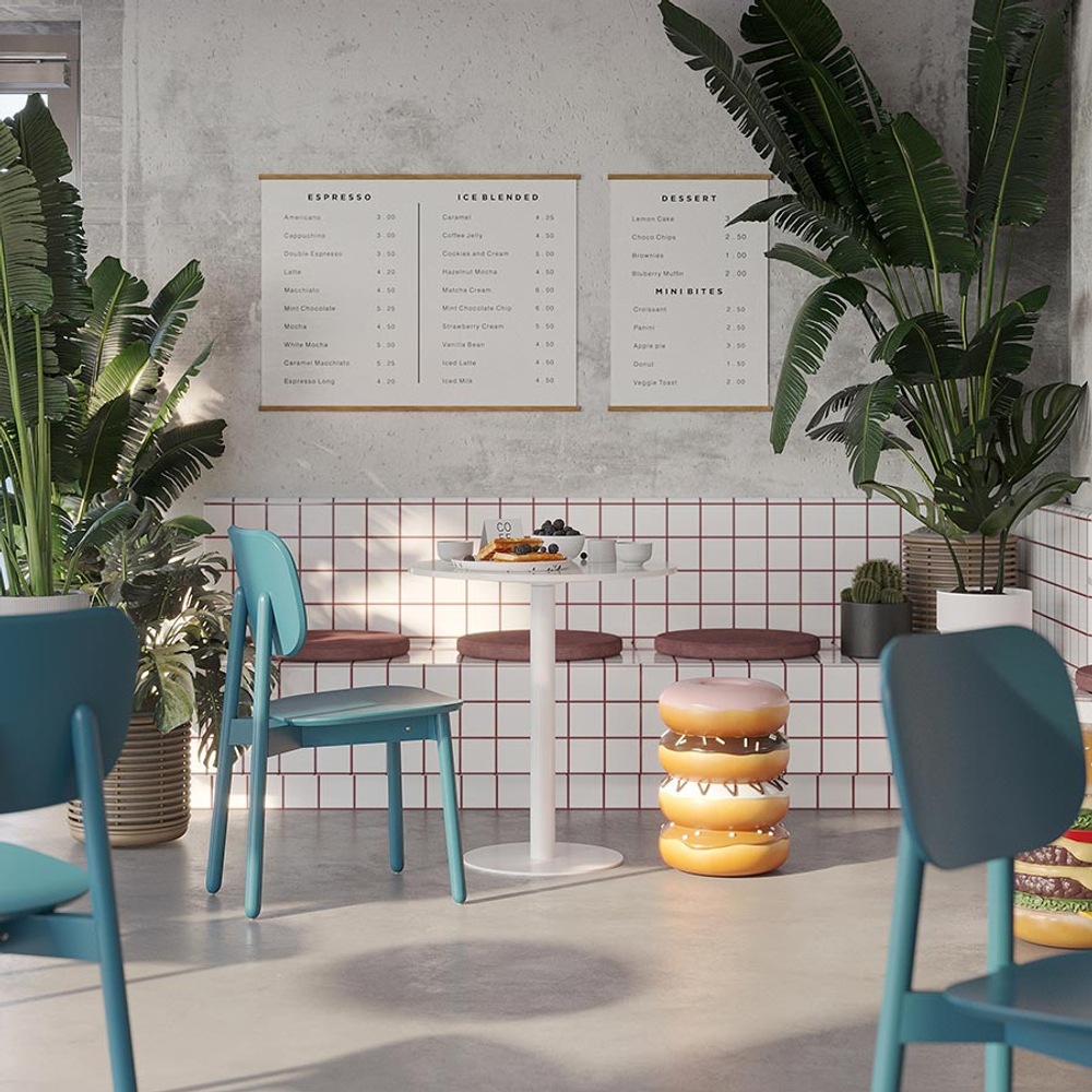 Стул LATITUDE Saga, сине-зеленый