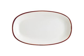 Блюдо овальное 150*85 мм. Линеа Бургундия, форма Гурмэ Bonna /1/12/3168/