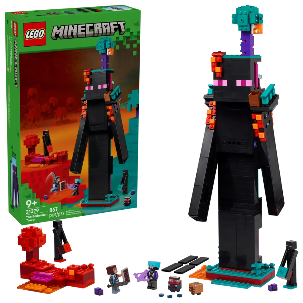Конструктор LEGO Minecraft 21279 Башня Эндермана