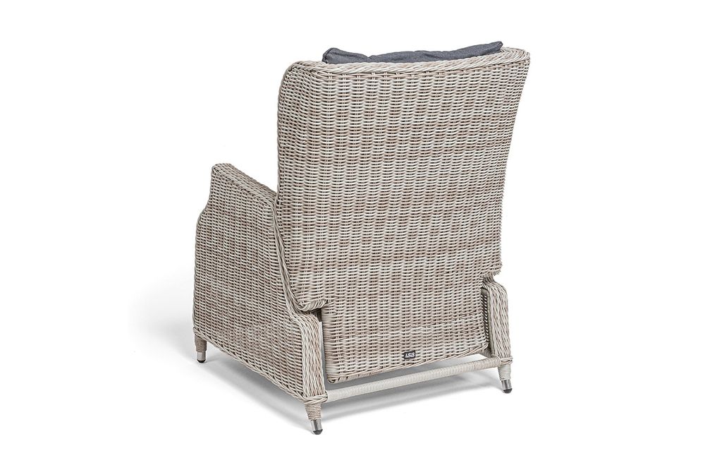 "Форио" кресло раскладное плетеное, цвет бежевый
