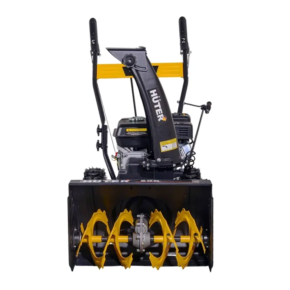 HUTER SGC 6,5 снегоуборщик бензиновый 6.5 л.с. ковш 56 см, выброс 10 м, 4 вперед/2 назад 70/7/25