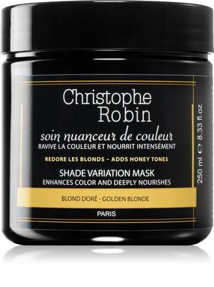 Christophe Robin Shade Variation Mask - раскрашивающая маска /  Golden Blonde 250  ml  / GTIN 3760041759165