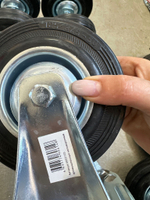 Колесо промышлен неповорит 125мм фс54