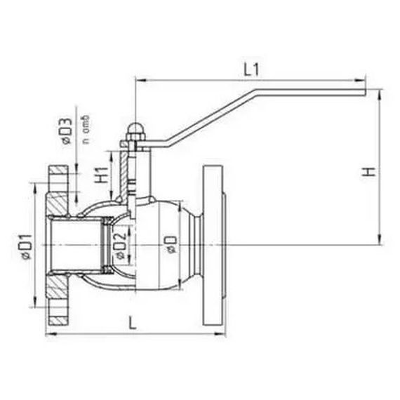Кран шаровый TEMPER DN100 PN16, 28620100 купить в Москве и Московской области по низкой цене с доставкой по России — (1) Кран шаровый TEMPER DN100 PN16, 28620100 — (1)