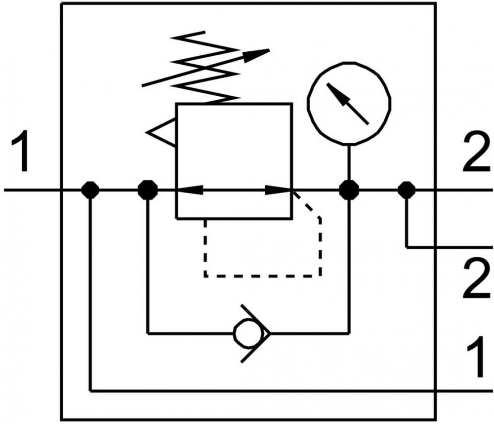 MS6-LRB-1/2-D6-AS-BD Регулятор давления