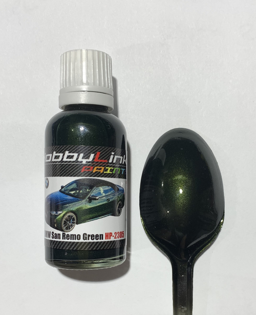 Краска лаковая HobbyLink BMW San Remo Green HP-2305