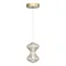 SL6136.203.01 Светильник подвесной ST-Luce золото/коньячный LED 1*6W 3000K SPINE