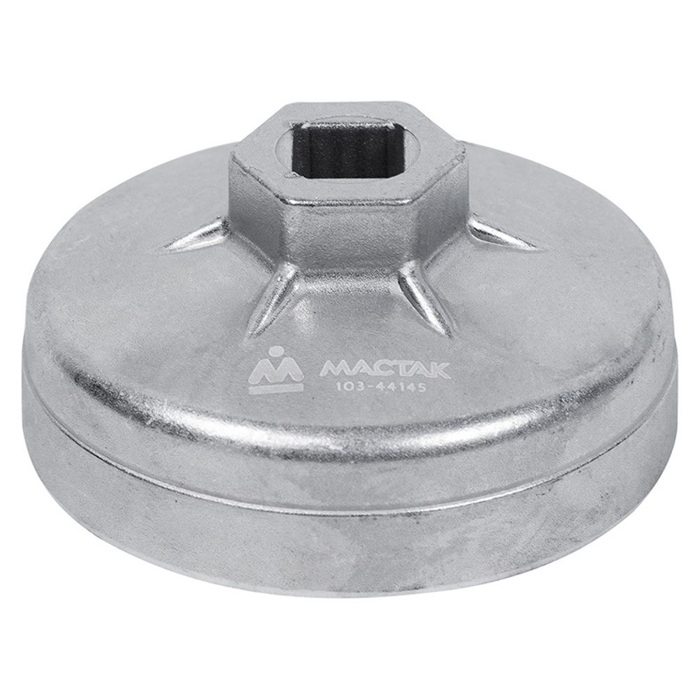 МАСТАК (103-44145) Съемник масляных фильтров, 74 мм, 15 граней, торцевой